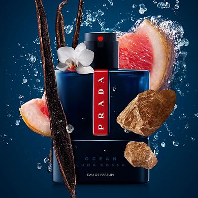 Luna Rossa Ocean Eau de Parfum Travel Spray with Vetiver & Iris