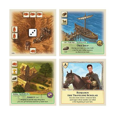 Rivals for Catan Deluxe 2-Player Card Game