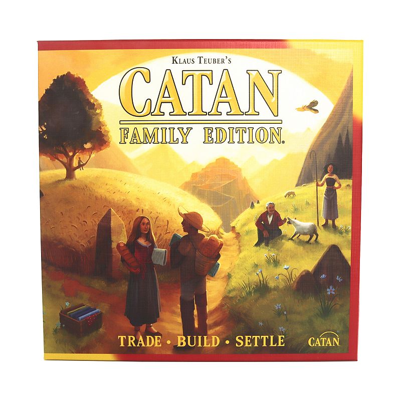 Catan: Family Edition Board Game, Multicolor