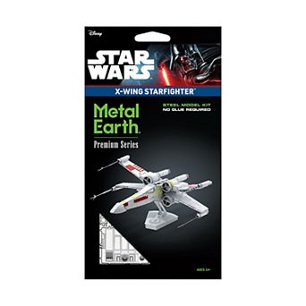 Fascinations Metal Earth Premium Series ICONX Star Wars X-Wing Starfighter 3D Metal Model Kit