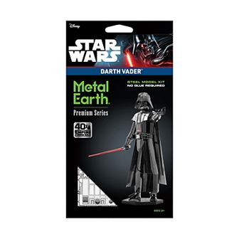 Fascinations Metal Earth Premium Series ICONX Star Wars Darth Vader 3D Metal Model Kit