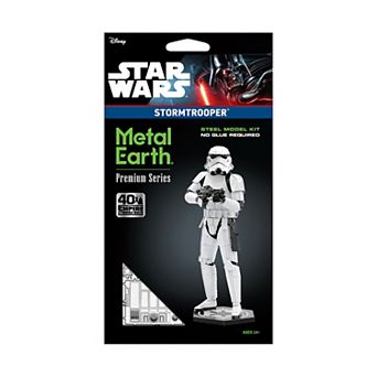 Fascinations Metal Earth Premium Series ICONX Star Wars Stormtrooper 3D Metal Model Kit