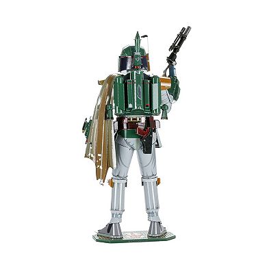 Fascinations Metal Earth Premium Series ICONX Star Wars Boba Fett 3D Metal Model Kit