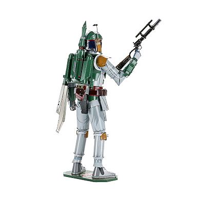 Fascinations Metal Earth Premium Series ICONX Star Wars Boba Fett 3D Metal Model Kit