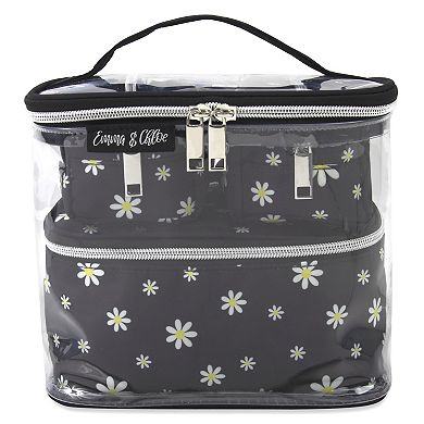 Emma & Chloe 4-Piece Travel Train Case Set