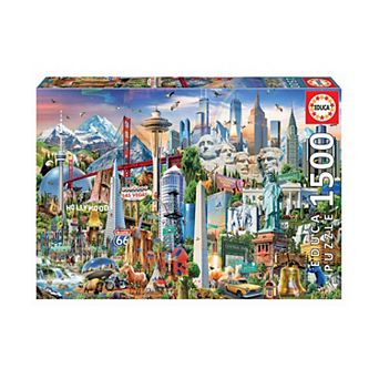Educa North America 1500 pc Jigsaw Puzzle