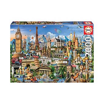 Educa Europe Landmarks 2000 pc Puzzle
