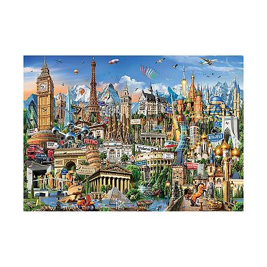 Educa Europe Landmarks 2000-Piece Puzzle