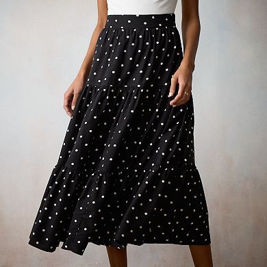 Women's LC Lauren Conrad Tiered Maxi Skirt