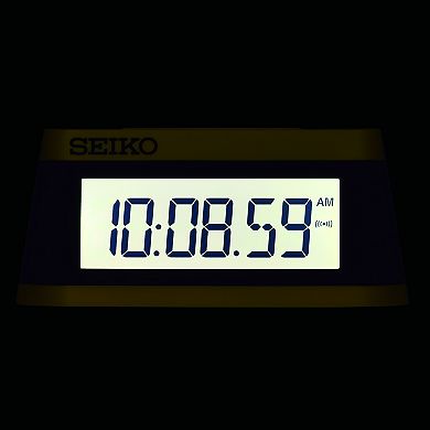 Seiko Modern Marathon Digital Clock Table Decor