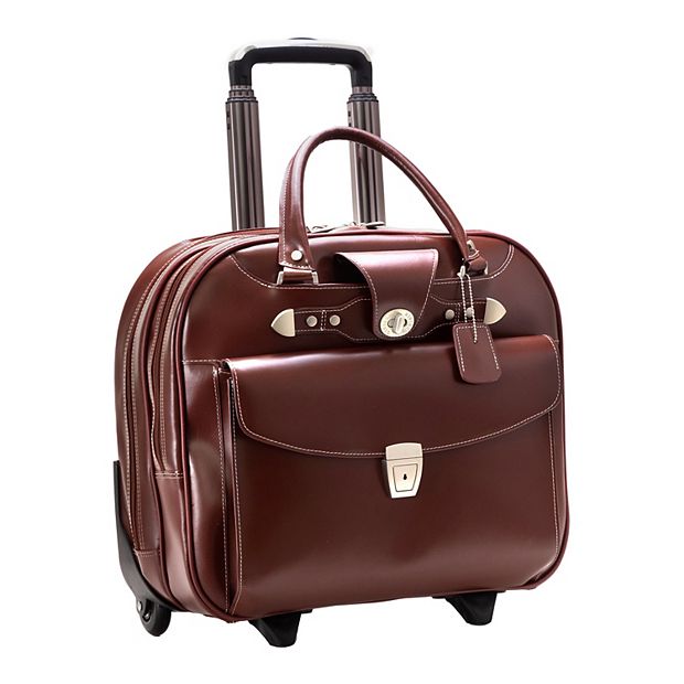 McKlein Brown buy Leather Laptop Bag