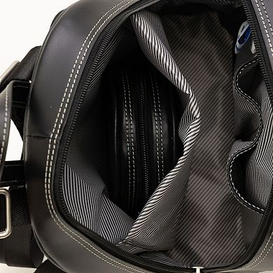 McKlein Acadia Leather Mini Bow Backpack