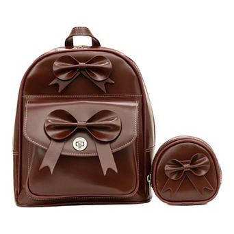 McKleinUSA Acadia Leather Mini Bow Backpack