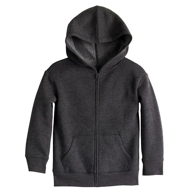 Boys 4 8 Jumping Beans Zip Up Fleece Hoodie