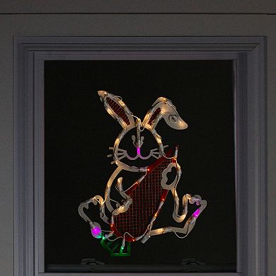 Northlight LED Easter Bunny Rabbit Spring Window Wall Decor