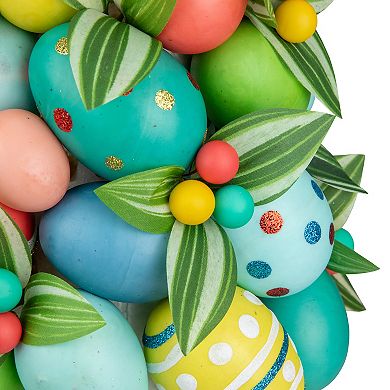 Northlight Colorful Easter Egg Artificial Tree Floor Decor