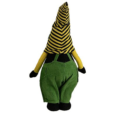 Northlight Striped Bee Springtime Gnome Floor Decor 2-piece Set