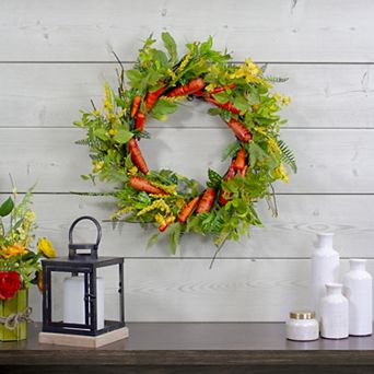 Northlight Carrot & Berry Easter Foliage Artificial Wreath