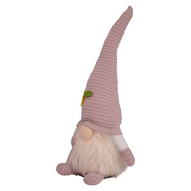 Northlight Light-Up Pink Spring Gnome Table Decor