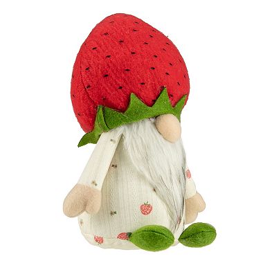 Northlight Spring Strawberry Gnome Table Decor