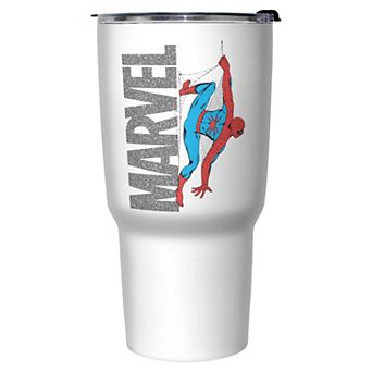 Marvel Spider-Man Web Logo 27-oz. Stainless Steel Travel Mug