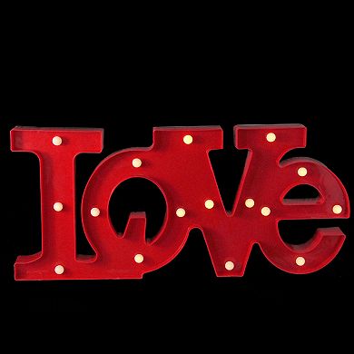 Northlight Love LED Valentine's Day Marquee Wall Decor