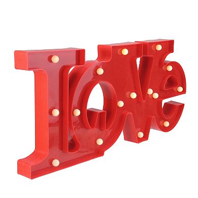 Northlight Love LED Valentine's Day Marquee Wall Decor