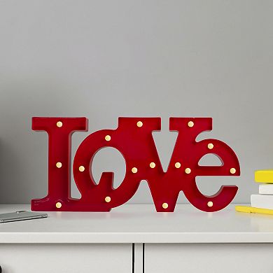 Northlight Love LED Valentine's Day Marquee Wall Decor