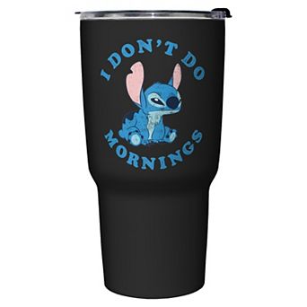 Lilo & Stitch I Dont Do Dawns Stainless Steel Travel Mug