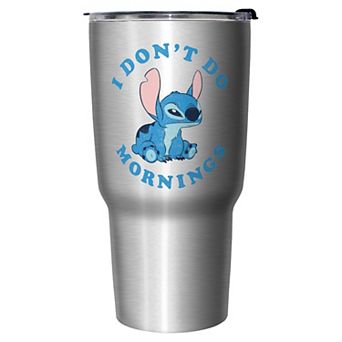Lilo & Stitch I Dont Do Dawns Stainless Steel Travel Mug