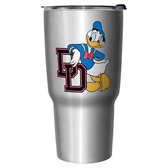 Donald Varsity Portrait Stainless Steel Travel Mug