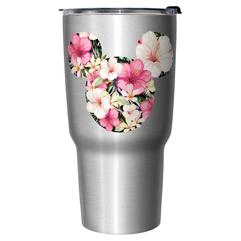 Disney Glass Tumbler - Mickey Mouse - Mexico Floral