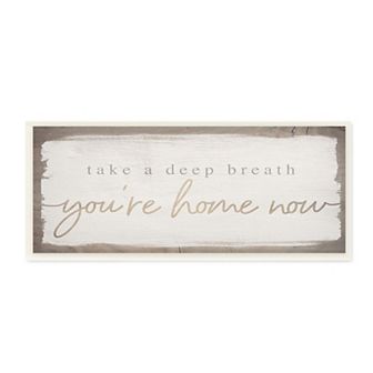 Stupell Home Decor You're Home Framed Wall Art