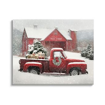Stupell Home Decor Holiday Tree Farm Canvas Wall Art