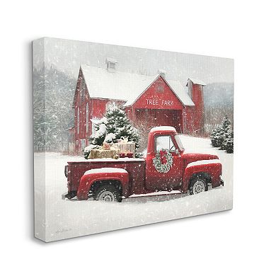 Stupell Home Decor Holiday Tree Farm Canvas Wall Art