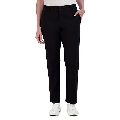 Marilyn Straight Pants In Plus Size In Stretch Linen