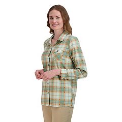 Women's Lands' End Long Sleeve Flannel Nightgown