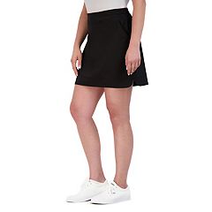Black jean skirt kohls sales