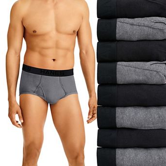Men's Hanes 7 + 1 Bonus Pack Ultimate ComfortSoft Full-Cut Briefs