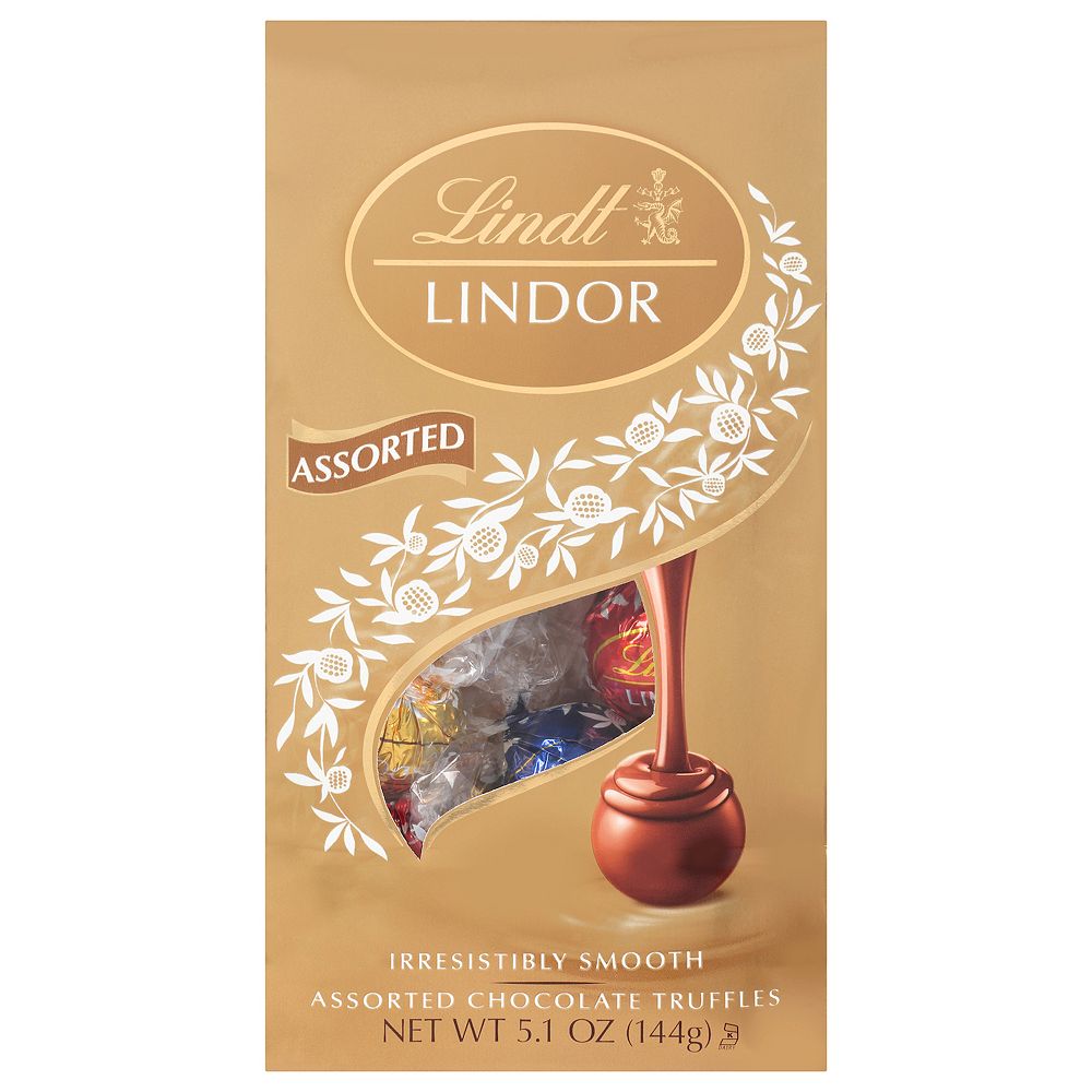 Lindt LINDOR Milk Chocolate Bag 5.1-oz.
