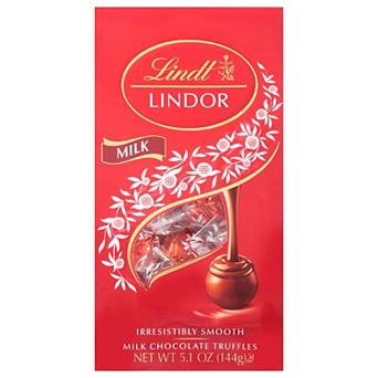 Lindt LINDOR Milk Chocolate Bag 5.1-oz.