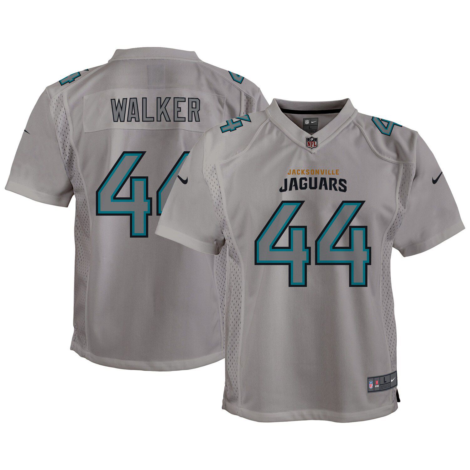 Travon Walker 44 Jacksonville Jaguars Toddler Game Jersey - Teal - Bluefink