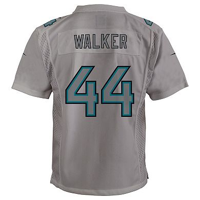 Youth Nike Travon Walker Gray Jacksonville Jaguars Atmosphere Game Jersey