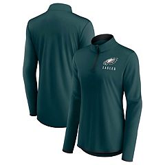 Women's Concepts Sport Cream/Charcoal Philadelphia Eagles Granite Knit Pullover  Sweatshirt