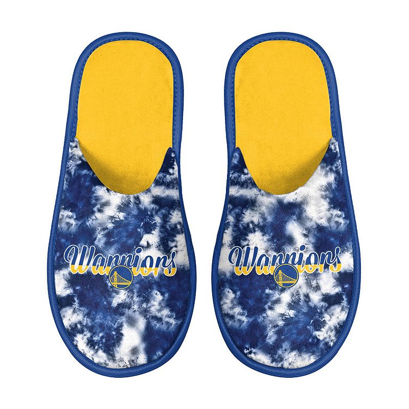 Womens FOCO Golden State Warriors Team Scuff Slide Slippers, Size: Small, 