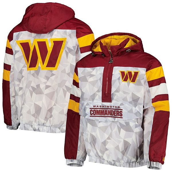 Men's Washington Commanders Starter White Half Ball Team Long