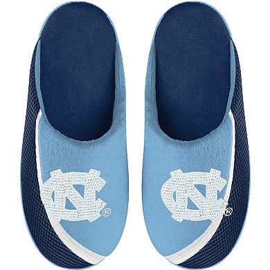 Men's FOCO North Carolina Tar Heels Big Logo Color Edge Slippers