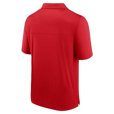 Men's Fanatics Branded Red Cincinnati Reds Hands Down Polo