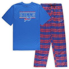 Men's Buffalo Bills Ugly Sweater Crewneck Pajama Set