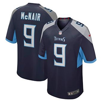 Men's Nike Steve McNair Navy Tennessee Titans Game Retired Player Jersey